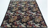 Chobi Black Hand Knotted 511 X 80  Area Rug 700-157132 Thumb 1
