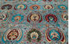 Chobi Grey Hand Knotted 81 X 96  Area Rug 700-157709 Thumb 5