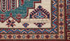 Kazak Green Hand Knotted 40 X 60  Area Rug 700-157714 Thumb 8