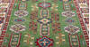 Kazak Green Hand Knotted 410 X 69  Area Rug 700-157723 Thumb 5