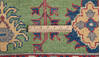 Kazak Green Hand Knotted 410 X 69  Area Rug 700-157723 Thumb 8