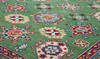 Kazak Green Hand Knotted 40 X 58  Area Rug 700-157725 Thumb 3