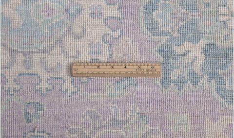 Chobi Purple Hand Knotted 711 X 100  Area Rug 700-157735 Image 8