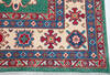 Kazak Green Hand Knotted 66 X 910  Area Rug 700-157743 Thumb 5