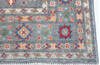 Kazak Grey Hand Knotted 40 X 60  Area Rug 700-157747 Thumb 4