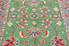 Kazak Green Hand Knotted 40 X 60  Area Rug 700-157748 Thumb 5