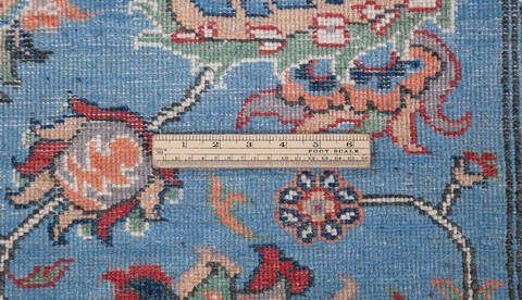Kazak Blue Hand Knotted 43 X 60  Area Rug 700-157749 Image 8