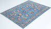 Kazak Blue Hand Knotted 43 X 60  Area Rug 700-157749 Thumb 2