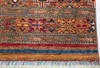 Chobi Multicolor Runner Hand Knotted 211 X 82  Area Rug 700-157758 Thumb 4