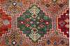 Chobi Multicolor Runner Hand Knotted 211 X 82  Area Rug 700-157758 Thumb 6