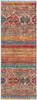 Chobi Multicolor Runner Hand Knotted 211 X 82  Area Rug 700-157758 Thumb 0
