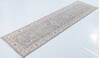 Chobi Light Gray Runner Hand Knotted 26 X 99  Area Rug 700-157759 Thumb 2