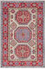 Kazak Beige Hand Knotted 39 X 59  Area Rug 700-157766 Thumb 0