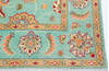 Kazak Green Hand Knotted 57 X 710  Area Rug 700-157767 Thumb 4