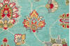 Kazak Green Hand Knotted 57 X 710  Area Rug 700-157767 Thumb 6