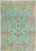 Kazak Green Hand Knotted 57 X 710  Area Rug 700-157767 Thumb 0