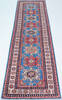 Kazak Blue Runner Hand Knotted 27 X 96  Area Rug 700-157768 Thumb 1