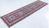 Kazak Blue Runner Hand Knotted 27 X 96  Area Rug 700-157768 Thumb 2
