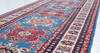 Kazak Blue Runner Hand Knotted 27 X 96  Area Rug 700-157768 Thumb 3