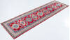 Kazak Red Runner Hand Knotted 28 X 98  Area Rug 700-157769 Thumb 2