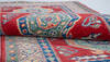Kazak Red Runner Hand Knotted 28 X 98  Area Rug 700-157769 Thumb 7
