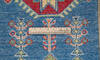 Kazak Blue Runner Hand Knotted 27 X 97  Area Rug 700-157770 Thumb 8