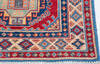 Kazak Blue Runner Hand Knotted 26 X 108  Area Rug 700-157771 Thumb 4