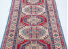 Kazak Blue Runner Hand Knotted 26 X 108  Area Rug 700-157771 Thumb 5