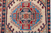 Kazak Blue Runner Hand Knotted 26 X 108  Area Rug 700-157771 Thumb 6