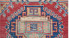 Kazak Blue Runner Hand Knotted 26 X 108  Area Rug 700-157771 Thumb 8