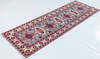 Kazak Blue Runner Hand Knotted 29 X 84  Area Rug 700-157772 Thumb 2