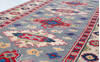 Kazak Blue Runner Hand Knotted 29 X 84  Area Rug 700-157772 Thumb 3