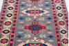 Kazak Blue Runner Hand Knotted 29 X 84  Area Rug 700-157772 Thumb 5