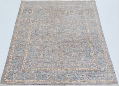 Chobi Brown Hand Knotted 310 X 511  Area Rug 700-157781 Image 1