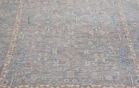 Chobi Brown Hand Knotted 310 X 511  Area Rug 700-157781 Image 5