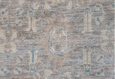 Chobi Brown Hand Knotted 310 X 511  Area Rug 700-157781 Image 6