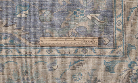 Chobi Purple Hand Knotted 51 X 70  Area Rug 700-157782 Image 8