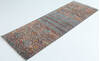 Chobi Grey Runner Hand Knotted 210 X 82  Area Rug 700-157797 Thumb 2