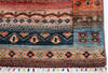 Chobi Multicolor Runner Hand Knotted 27 X 105  Area Rug 700-157800 Thumb 4