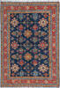 Kazak Blue Hand Knotted 55 X 710  Area Rug 700-157823 Thumb 0