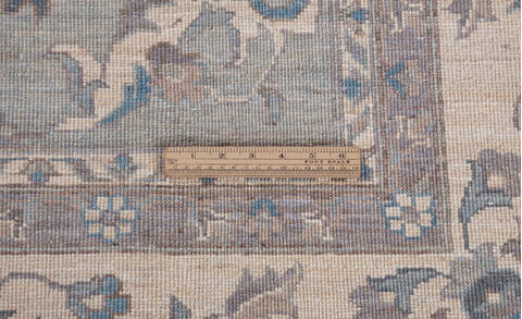 Chobi Light Gray Hand Knotted 810 X 118  Area Rug 700-157894 Image 8