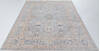 Chobi Light Blue Hand Knotted 80 X 102  Area Rug 700-157896 Thumb 1