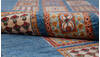 Chobi Blue Runner Hand Knotted 211 X 104  Area Rug 700-157946 Thumb 7