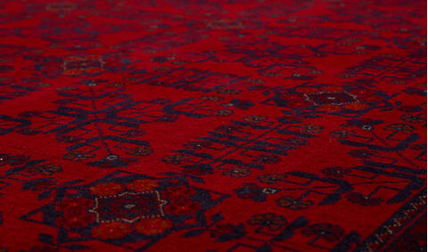 Khan Mohammadi Red Hand Knotted 68 X 97  Area Rug 700-157952 Image 3