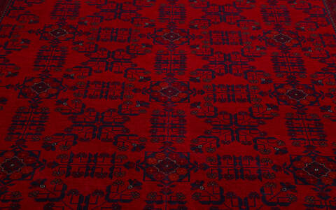 Khan Mohammadi Red Hand Knotted 68 X 97  Area Rug 700-157952 Image 5