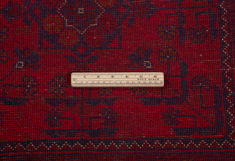 Khan Mohammadi Red Hand Knotted 68 X 97  Area Rug 700-157952 Image 8