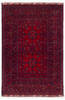 Khan Mohammadi Red Hand Knotted 33 X 49  Area Rug 700-157962 Thumb 0