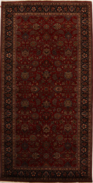 Kashmar Red Hand Knotted 61 X 120  Area Rug 250-16066 Image 0