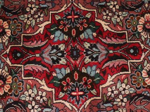 Bidjar Red Hand Knotted 611 X 90  Area Rug 400-16416 Image 11