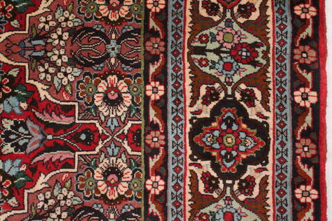 Bidjar Red Hand Knotted 611 X 90  Area Rug 400-16416 Image 12